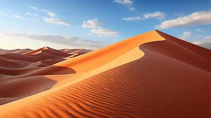 Rolgordijnen red sand dunes  high definition(hd) photographic creative image  © Ghulam