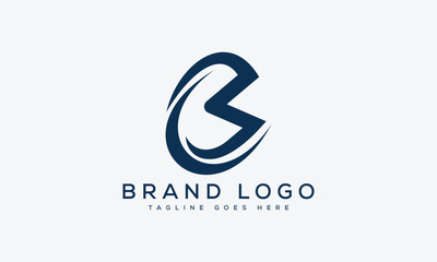 letter CB logo design vector template design for brand.