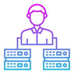 Client servers Icon