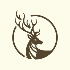 Deer logo: Represents grace, agility, and gentleness, embodying a serene and natural brand identity.