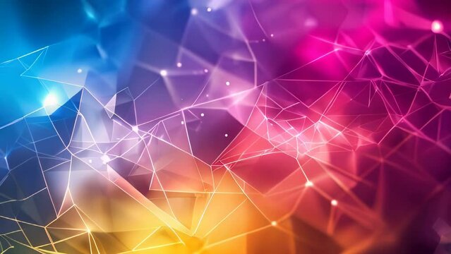 Abstract polygonal background. Futuristic technology style. Elegant background for business presentations.
