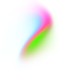 Transparent gradient blur shape