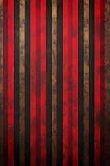 Red strips and dark brown stripes wallpaper design