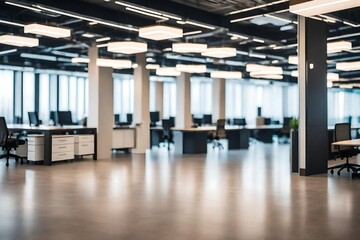 interior of modern office