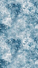 Obraz premium Textured blue acrylic paint on canvas. Abstract artwork for interior design and print