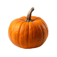 Obraz premium Pumpkin isolated on transparent background.