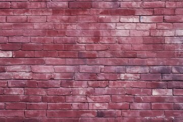 The burgundy brick wall makes a nice background for a photo