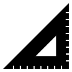 vector illustration of an triangle