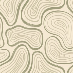 abstract seamless pattern with circles background 