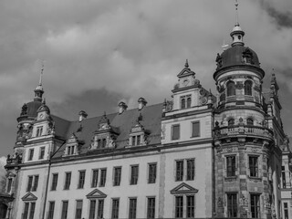 Die Altstadt von Dresden in Sachsen