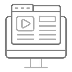 Video Content Icon