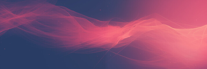 Soft hues of pink and blue blend together in a mesmerizing dance, creating an abstract wallpaper 