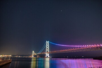 Obraz premium 明石海峡大橋 