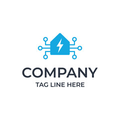 Fototapeta premium Smart home logo