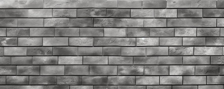 Fototapeta The gray brick wall makes a nice background for a photo, in the style of free brushwork