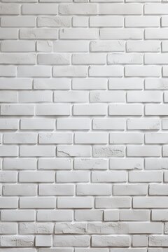 The white brick wall makes a nice background for a photo, in the style of free brushwork