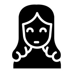 woman glyph 