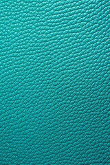 Turquoise leather texture backgrounds and pattern