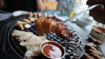 한국식 바베큐, 삼겹살