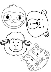 coloring alphabet for kids