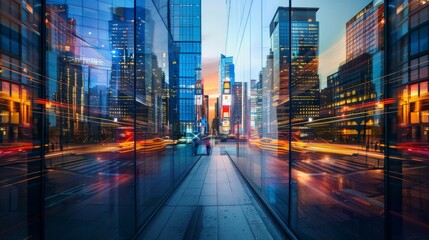 Cityscape Harmony Balancing Work and Life in Urban Architecture