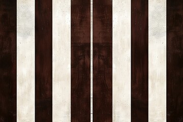 White strips and dark brown stripes wallpaper design