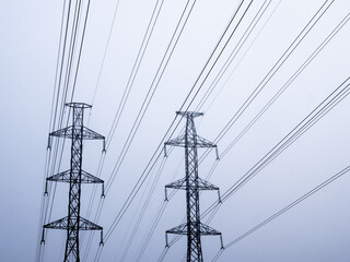 High voltage power line