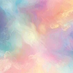  soft pastel rainbow background - 1