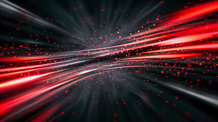 A spectrum of speed, where lines of light blur together, illustrating the rapid motion and vibrant energy of technology in motion