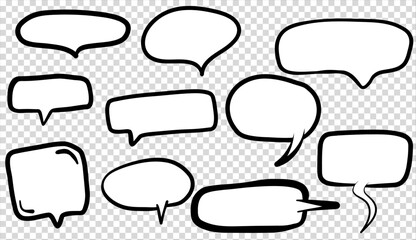 Obraz premium Illustration of spaces for text input.