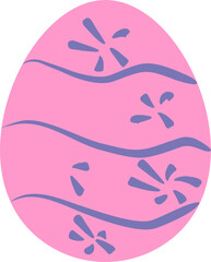 Easter egg element PNG