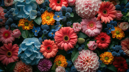 Incorporate bold floral imagery into your projects for a fresh and impactful visual appeal.