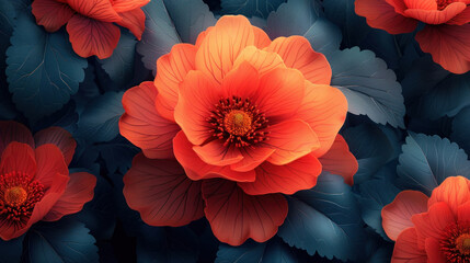 These eye-catching flowers are ideal for creating digital patterns and bold branding.