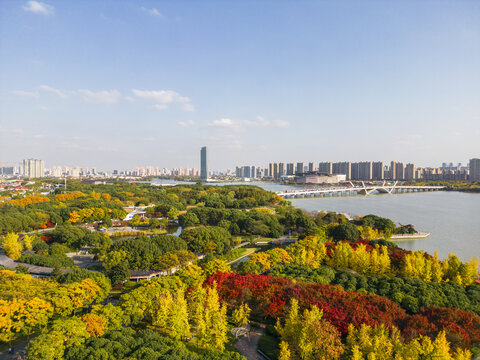 The Taihu Lake Lake and Urban Scenery