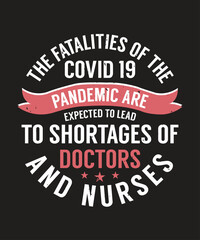 The fatalities of the COVID 19