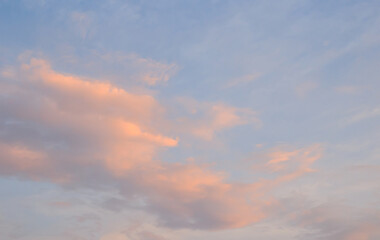 Naklejka na ściany i meble Beautiful Sunrise sky and clouds background.