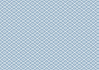 和柄　花菱　伝統　紋様　 薄青　ライトブルー　背景　素材