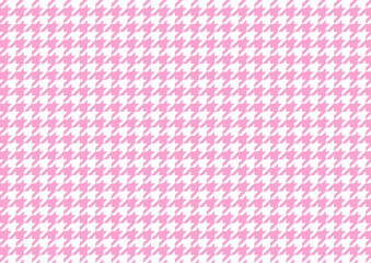 和柄　千鳥格子　伝統　紋様　 パステルピンク　背景　素材