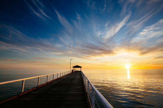 Grange Jetty and Gulf St Vincent