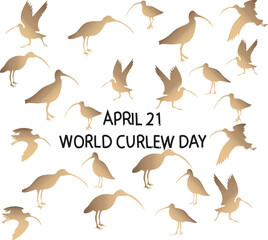 world curlew day is celebrated every year on 21 april
