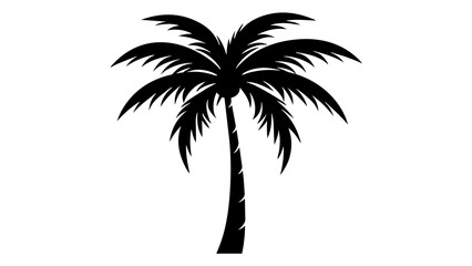 Fototapeta na wymiar Enhance Your Landscape with Stunning Palm Tree Silhouettes