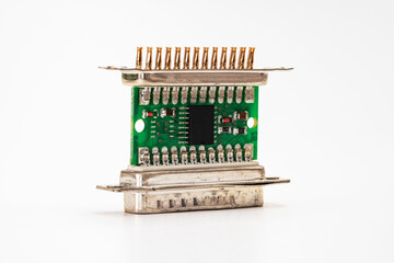 D-Sub-Stecker im Detail