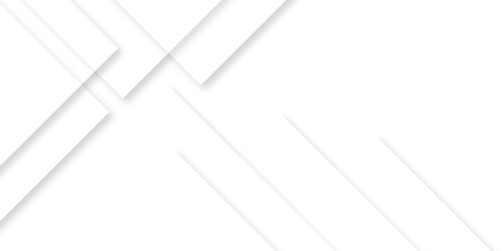 Abstract retro pattern seamless light white geometric square and line vector background. White and gray geometric square technology seamless white banner concept for business and presentation purpose