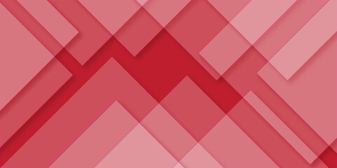 Minimalistic geometric red and white  abstract background. abstract background with transparent rhombus geometric diagonal triangle patterns vibrant header design. Geometric background poster design t