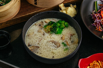 Food from the restaurant for the menu