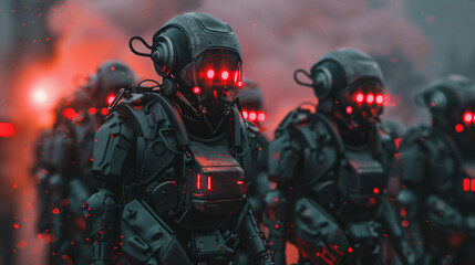 Cybernetics army ..