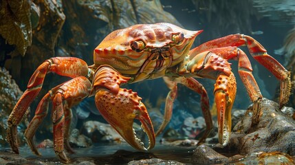 Deep Sea Crabs: Muscular Structures Mirroring Human Anatomy