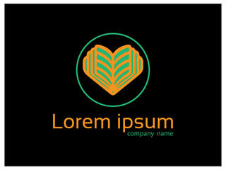 Flat book logo template collection,book logo with slogan,Flat book logo Modern book logo collection,