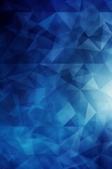 Obraz premium Abstract Blue Polygonal Texture Background: Blurry Triangle Design.