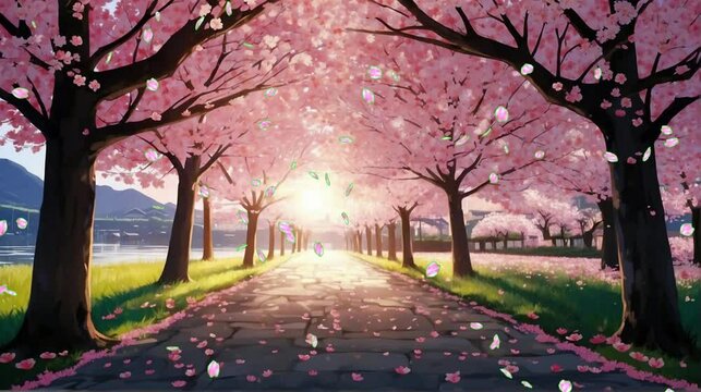 Falling autumn leaves from the tree. A beautiful scenary of falling dry leaves from treetop.